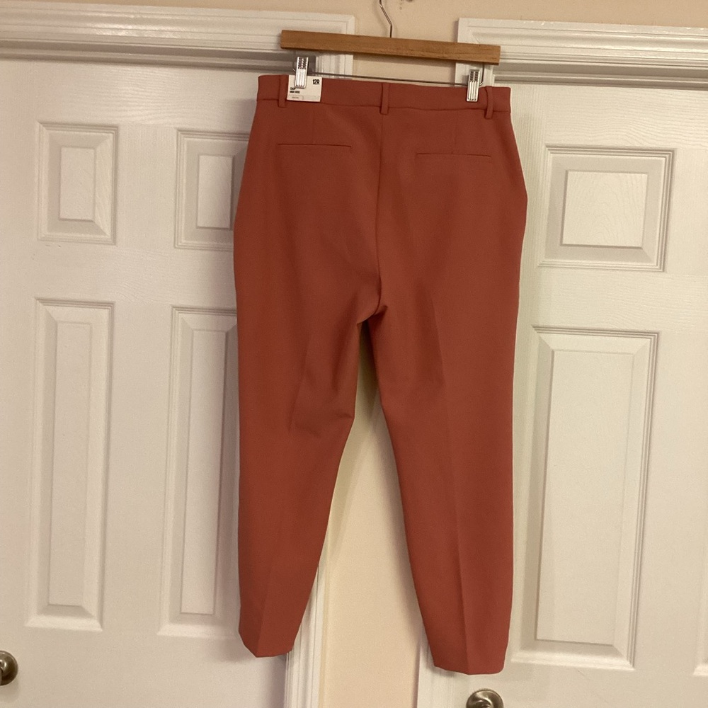 SOLD!!! Express Pink Crop High Rise Pants - Picture 6 of 9